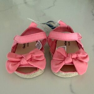 Gerber Pink Bow Kids Sandals